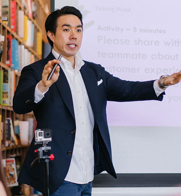 teacher teaching german language